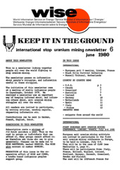 Keep It In The Ground nr. 6, June 1980