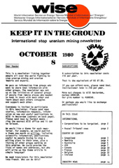 Keep It In The Ground nr. 8, October 1980