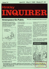 Issue 14, April 24 - May 5, 1989