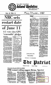 Island Updates, May-June 1985; Vol 5, No 4