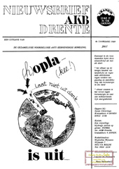 Jrg 4 nr 3, juli 1989: OPLA rapport; radioactief afval en zoutkoepels