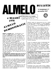 Nr 3, december 1977: verslag overleg 4 maart; aankondiging oprichting WISE; tussenopslag Ahaus; informatie materiaal