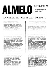 Nr 8, april 1978: aktiedag 29 april; zo kwam het in de krant; Belgie opgewerkt verder; Kalkarproces