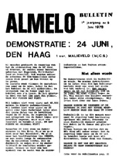 Nr 9, juni 1978: demonstratie 24 juni; gekonkel achter rookgordijnen; terugblik op 29 april; dumpingakties; tijdschriften