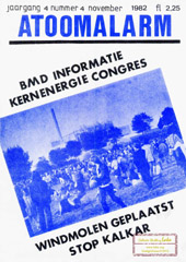 nov 1982: Kalkar demonstratie; Controverse zitting BMD; Congres tegen kernenergie