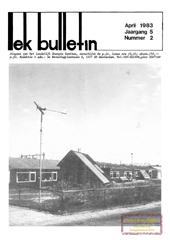 apr 1983: Energieuitruil; Kernafvalopslag op land; Kosten Kalkar; Uitruil proefboringen: Reparatie Dodewaard; Nederland stemt tegen dumpverbod; Kernenergie-dominospel