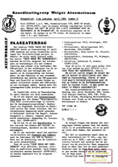 Jrg 3 nr 3, april 1984: almelo paasactie; Boer Maas -kalkar; ppr-psp en cpn en kernenergie; zoutkoepels; dumpen in zeebodem