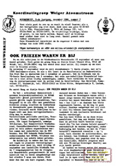 Jrg 5 nr 7, november 1986: BIVAK-actie Woensdrecht; comissie reactorveiligheid; gemeentes en kalkar