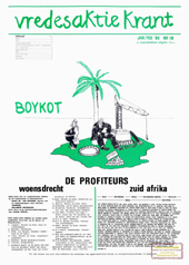 nr 18, jan/febr 1986: boycot de profiteurs; inval Amok; woensdrecht