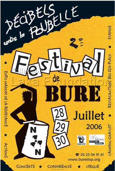 festival du Bure; 2006; 40x60cm; Burestop.org / Lorraine Graphic