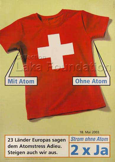 Strom ohne Atom; 2003; 89x127cm; Strom ohne Atom