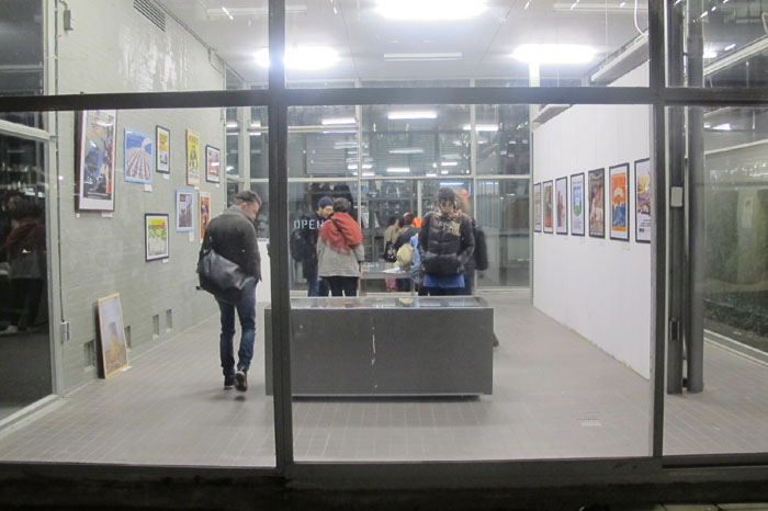 Exhibition at the Rietveld Art Academy, Amsterdam, March 2013