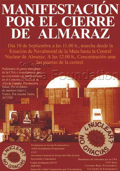 Manifestacion por el cierre de Almaraz; 2005; Ecologistas & Accion